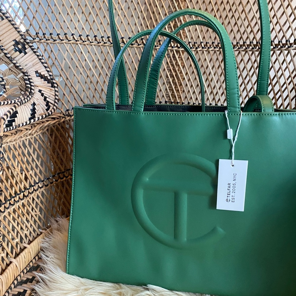 New color alert! Highly coveted Telfar Shopping Bag. Med. SOLD OUT ON WEBSITE.